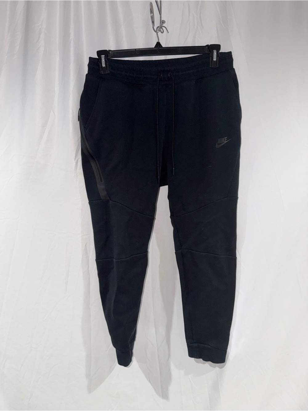 Nike Tech Fleece Jogger Pants Black Pull On Pants L